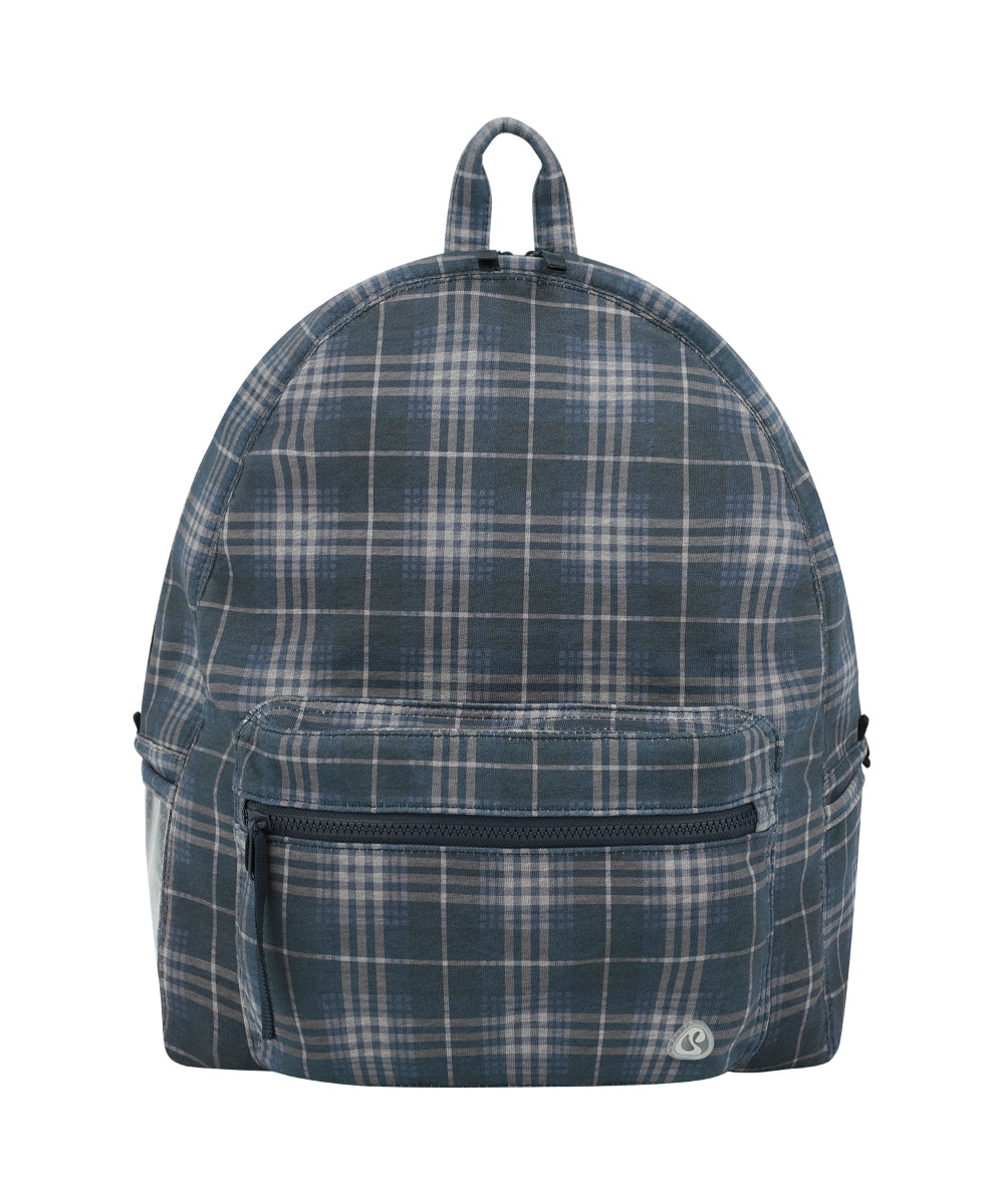 Coyseio - Chunky Sweat Check Backpack (Navy) product image 9 | TRAB K-Fashion Australia