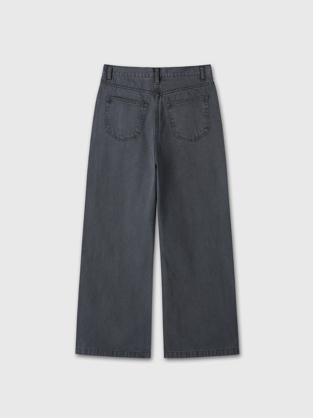 Tonywack - Wide-Leg Denim Jeans (Faded Carbon) product image 9 | TRAB K-Fashion Australia