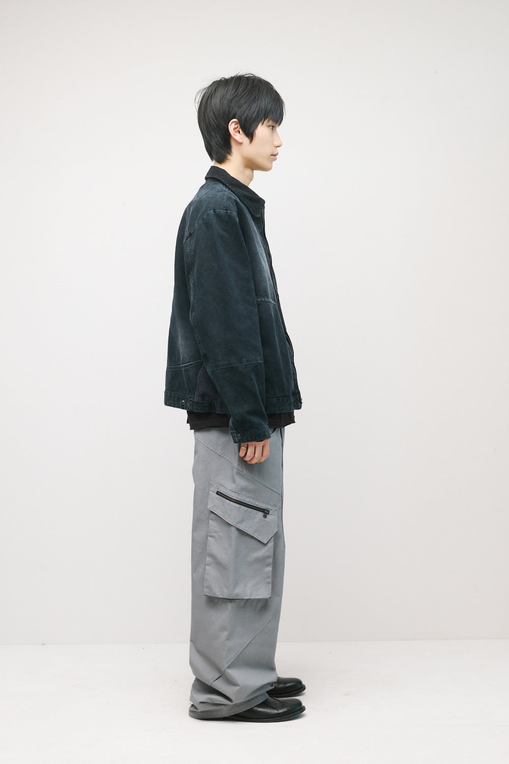 Hatchingroom - Canvas Work Jacket (Faded Black) product image 6 | TRAB K-Fashion Australia