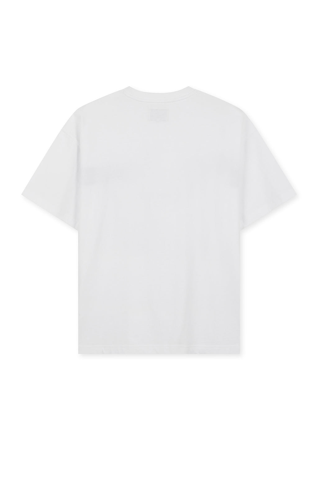 Matin Kim - Matin Kim Logo Cutted Layered Top (White) product image 5 | TRAB K-Fashion Australia
