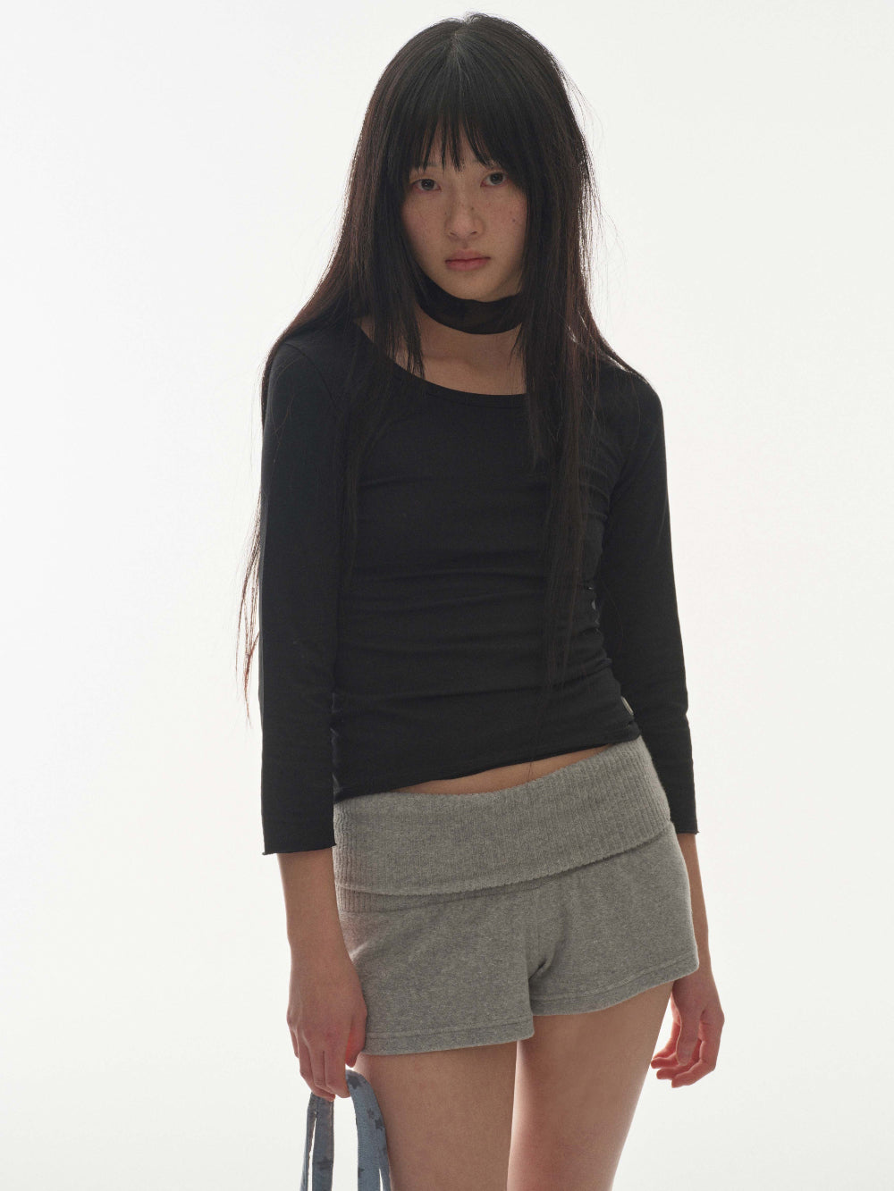 Coyseio - Cozy Shorts (Grey) product image 5 | TRAB K-Fashion Australia