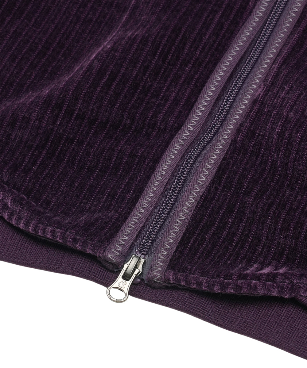 Coyseio - Velour Zip-Up Hoodie (Purple) product image 16 | TRAB K-Fashion Australia