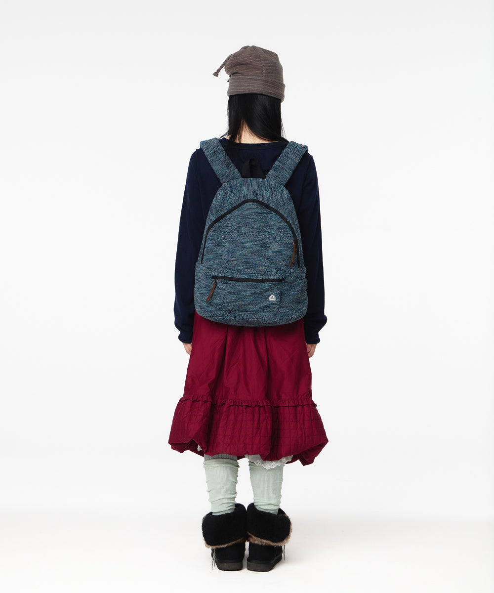 Coyseio - Boucle Knit Backpack (Blue) product image 11 | TRAB K-Fashion Australia