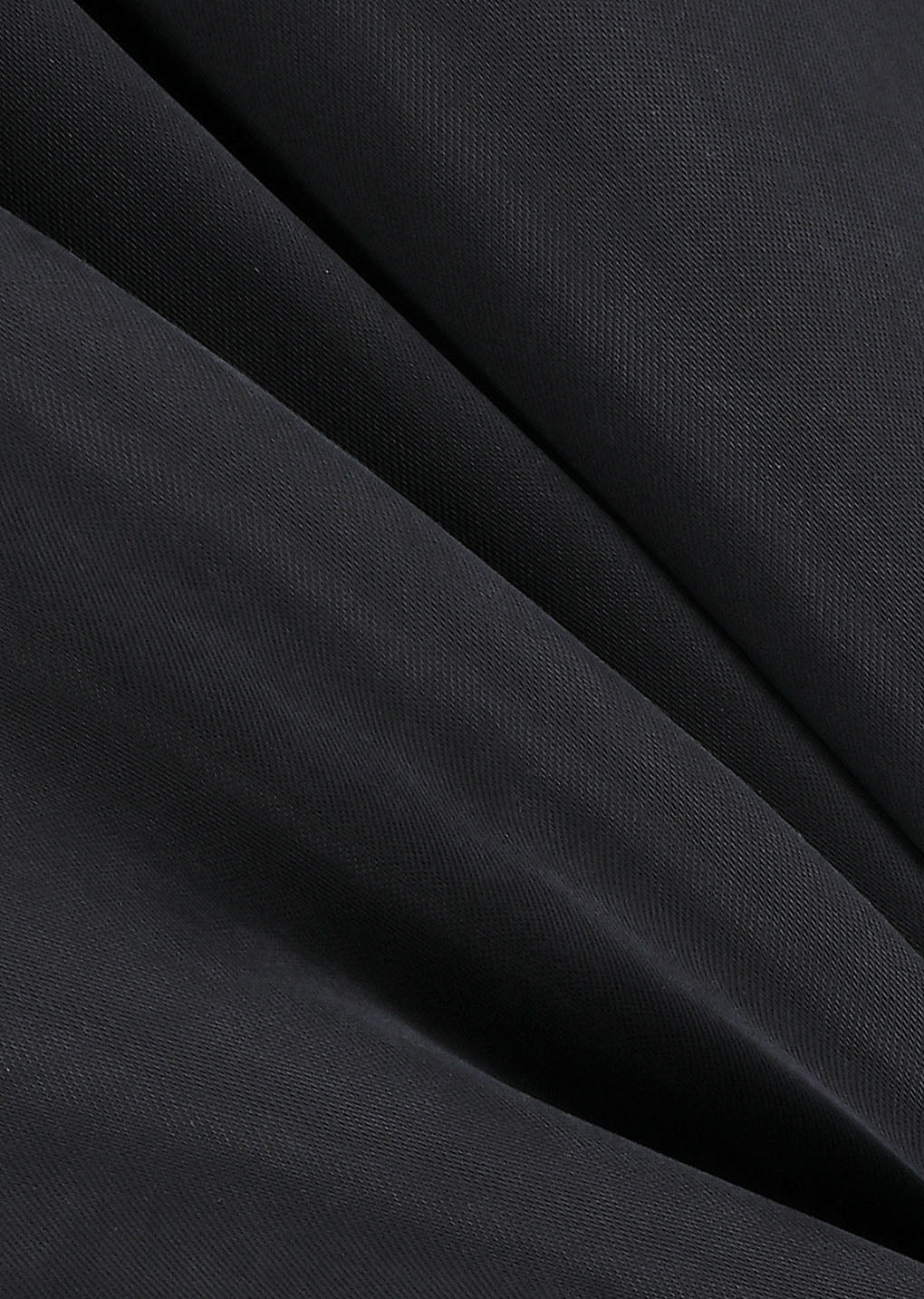 Amomento - Cupro Hood Zip Up Jumper (Black) product image 8 | TRAB K-Fashion Australia