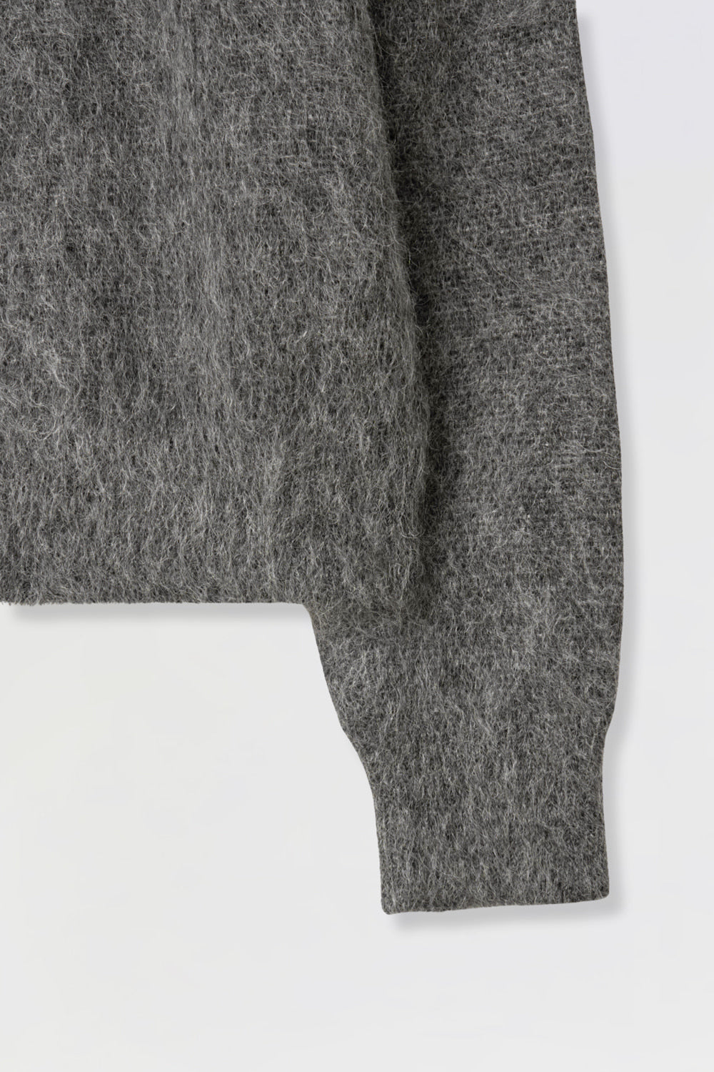 Hatchingroom - Hanabi Mohair Cardigan (Grey) product image 4 | TRAB K-Fashion Australia