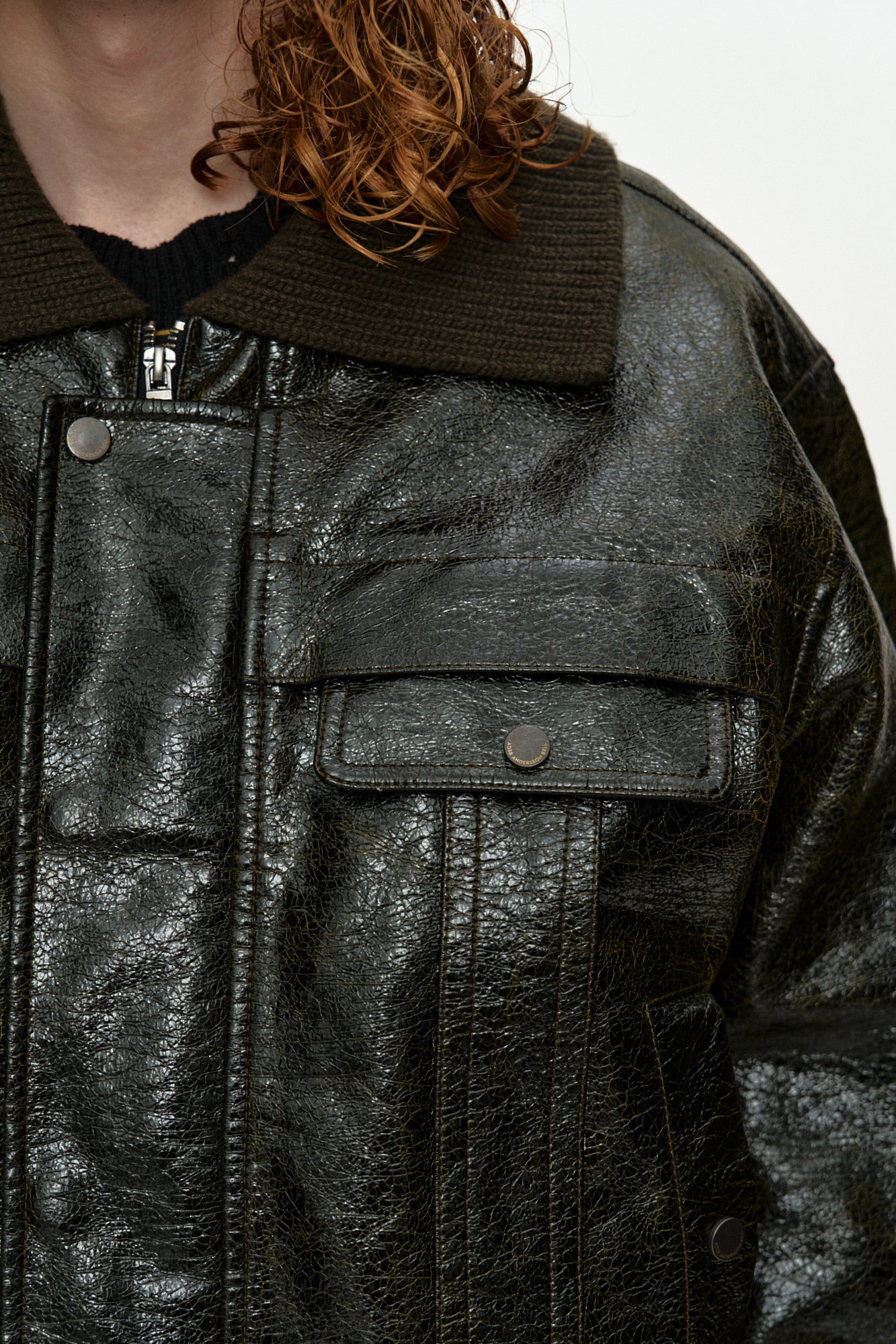 Andersson Bell - Ortega26 Bomber Jacket (Khaki) product image 5 | TRAB K-Fashion Australia