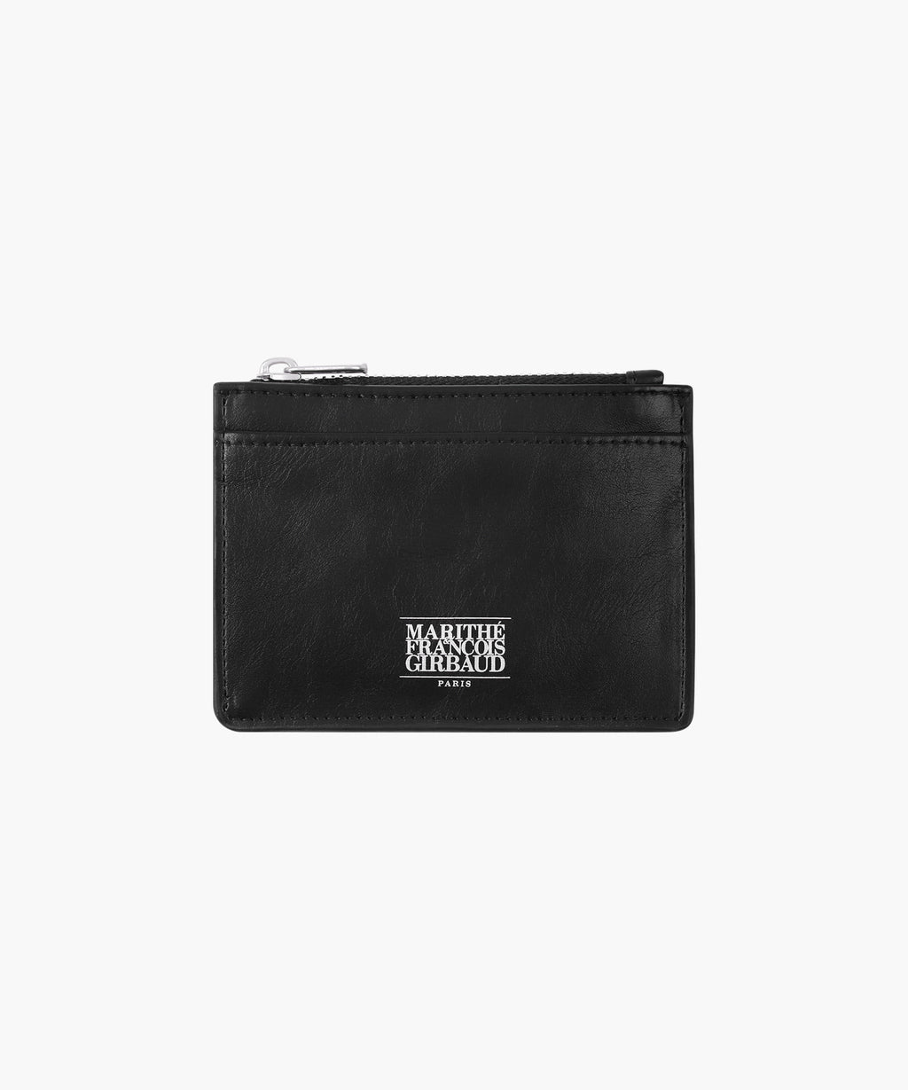 Marithe & Francois Girbaud - Classic Logo Zip Wallet (Black) product image 1 | TRAB K-Fashion Australia