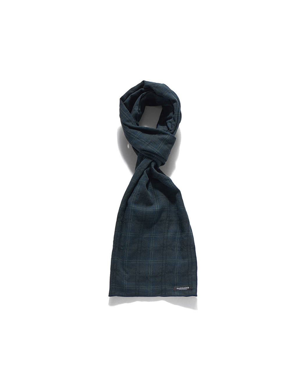 Eastlogue - Pattern Scarf (D.navy & Blue Check) product image 7 | TRAB K-Fashion Australia