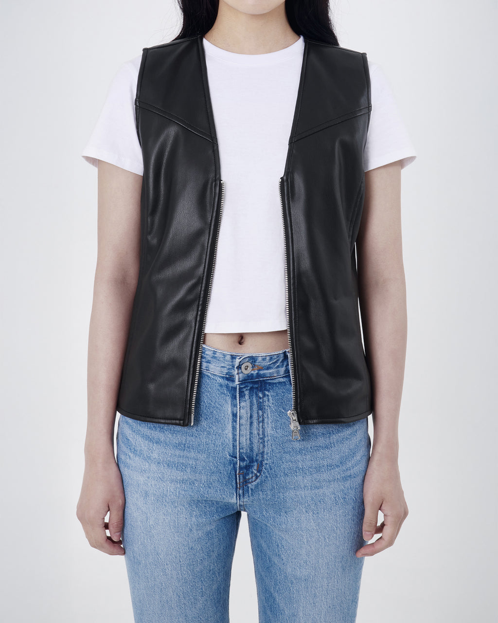Brownyard - Eco Leather Western Vest (Black) product image 4 | TRAB K-Fashion Australia