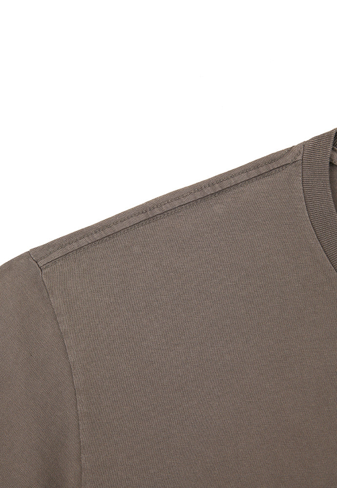 Art if acts - Garment Dyed Pocket T-Shirt (Brown) product image 12 | TRAB K-Fashion Australia
