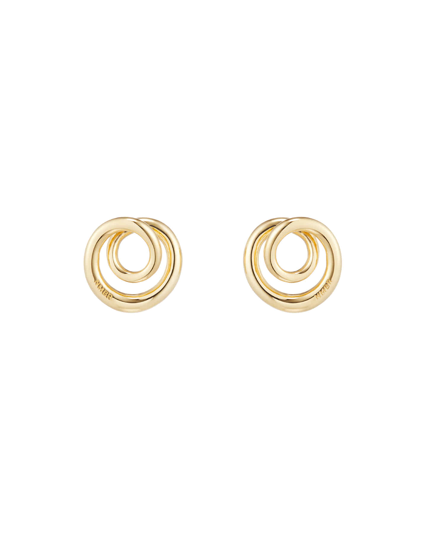 Numbering - Twisted Circle Earrings #6100 product image 6 | TRAB K-Fashion Australia