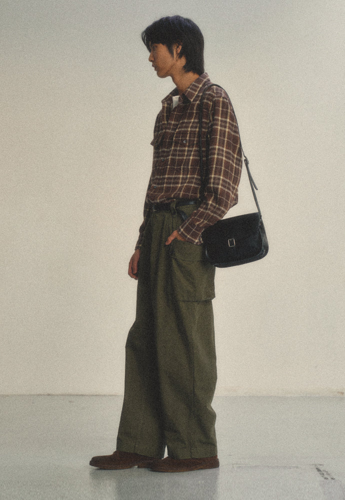 Art if acts - M-43 HBT Cargo Trousers (Olive) product image 4 | TRAB K-Fashion Australia