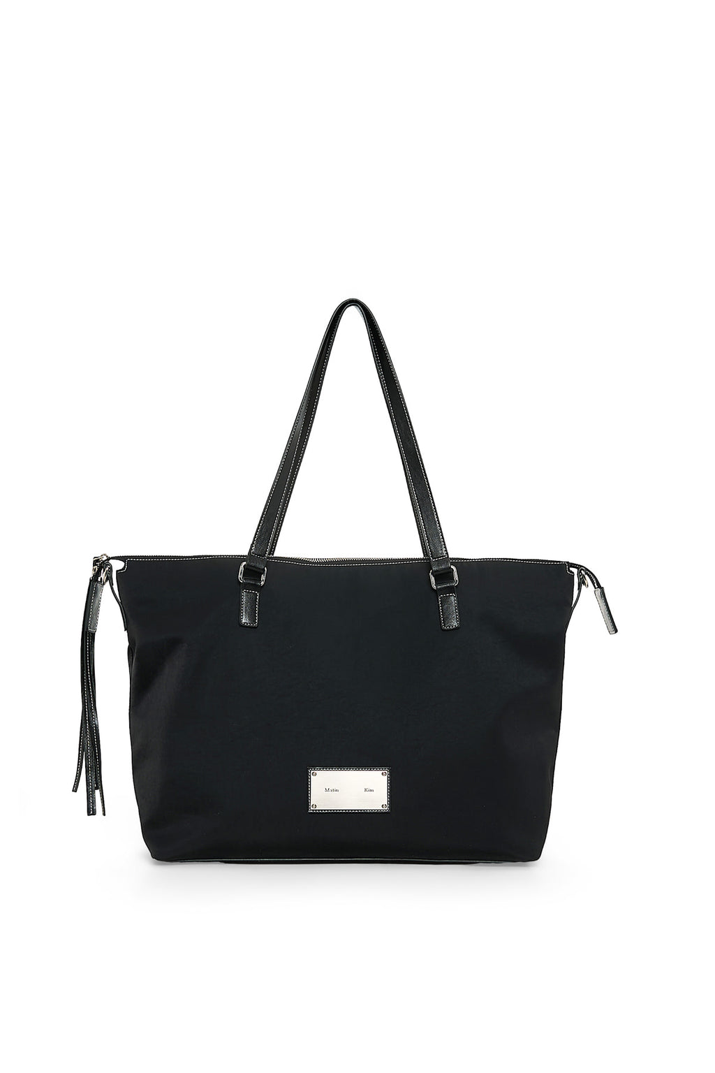 Matin Kim - Matin Logo Stitch Two Way Big Bag (Black) product image 3 | TRAB K-Fashion Australia