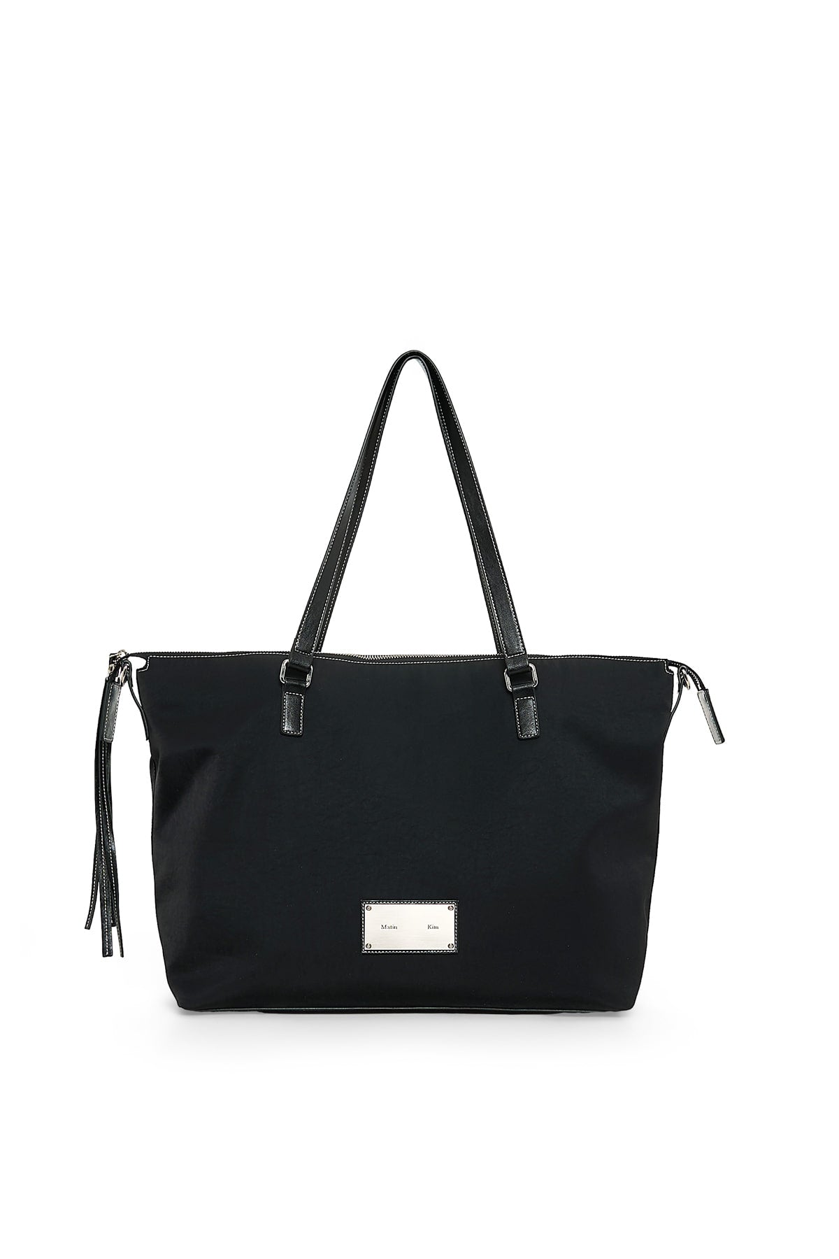 Matin Kim - Matin Logo Stitch Two Way Big Bag (Black) product image 3 | TRAB K-Fashion Australia