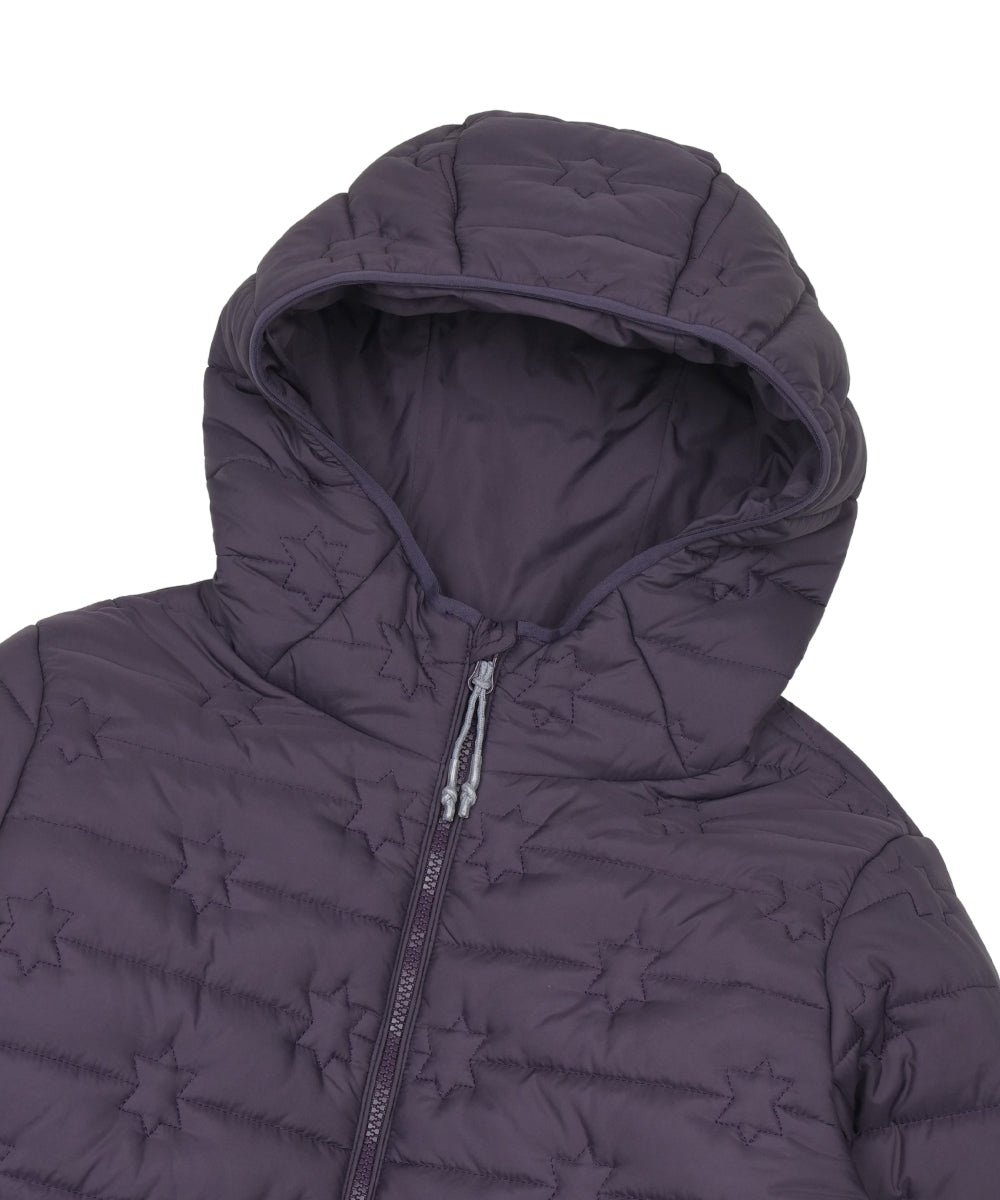 Coyseio - Fluffy Light Padded Jacket (Purple) product image 11 | TRAB K-Fashion Australia