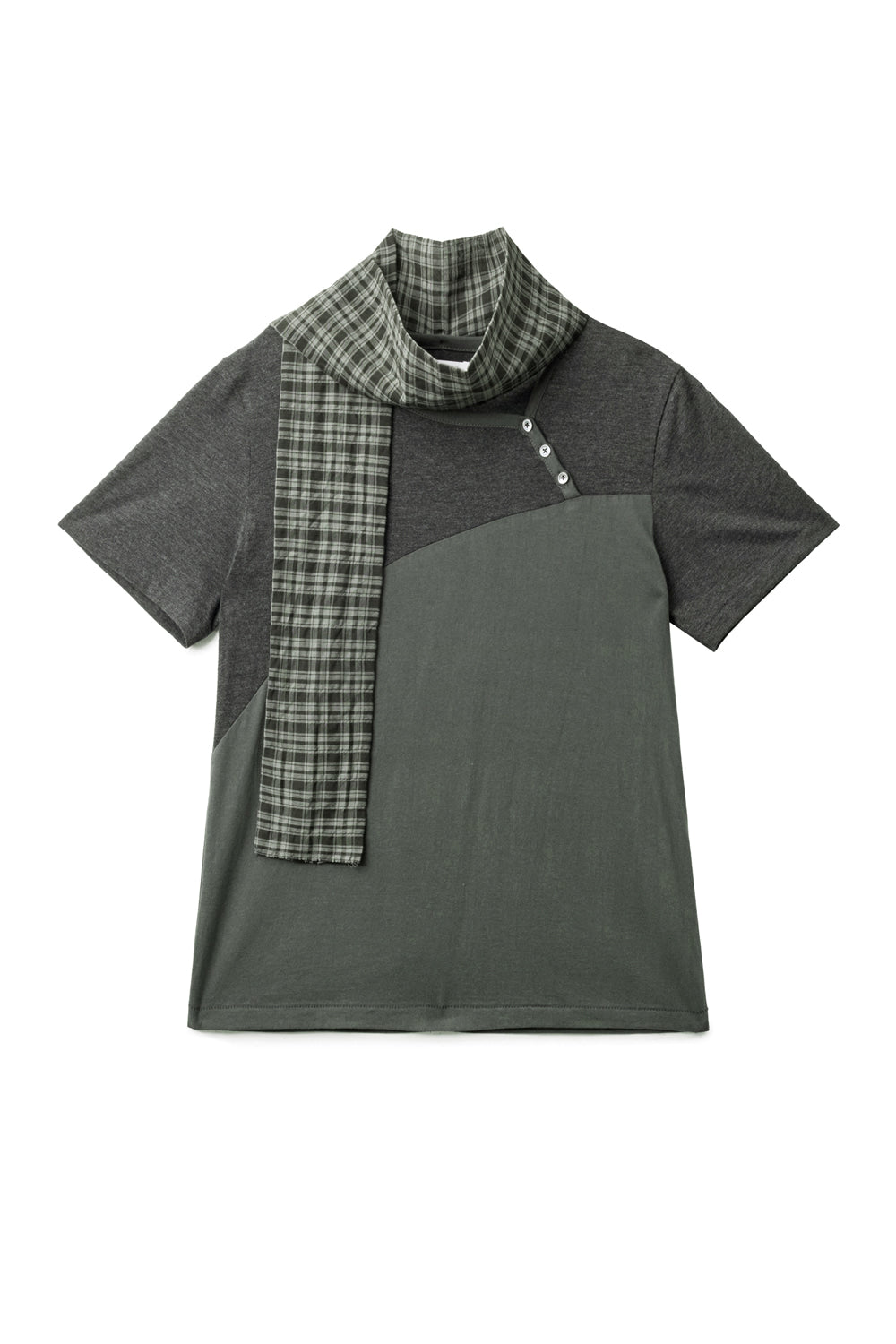 Hatchingroom - Scarf Tee (Dark Olive) product image 1 | TRAB K-Fashion Australia