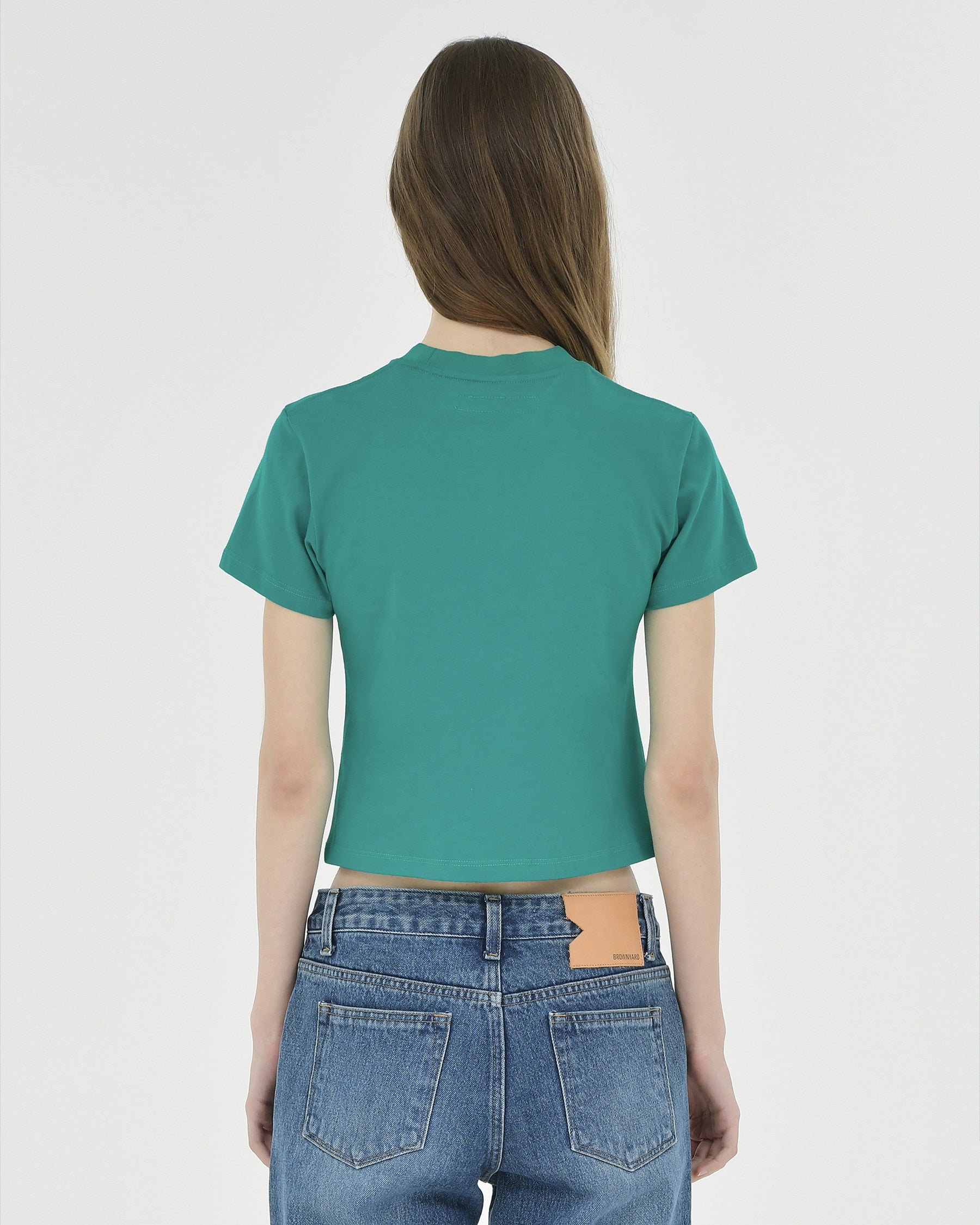 Brownyard - Baby T Shirt (Teal Green) product image 2 | TRAB K-Fashion Australia