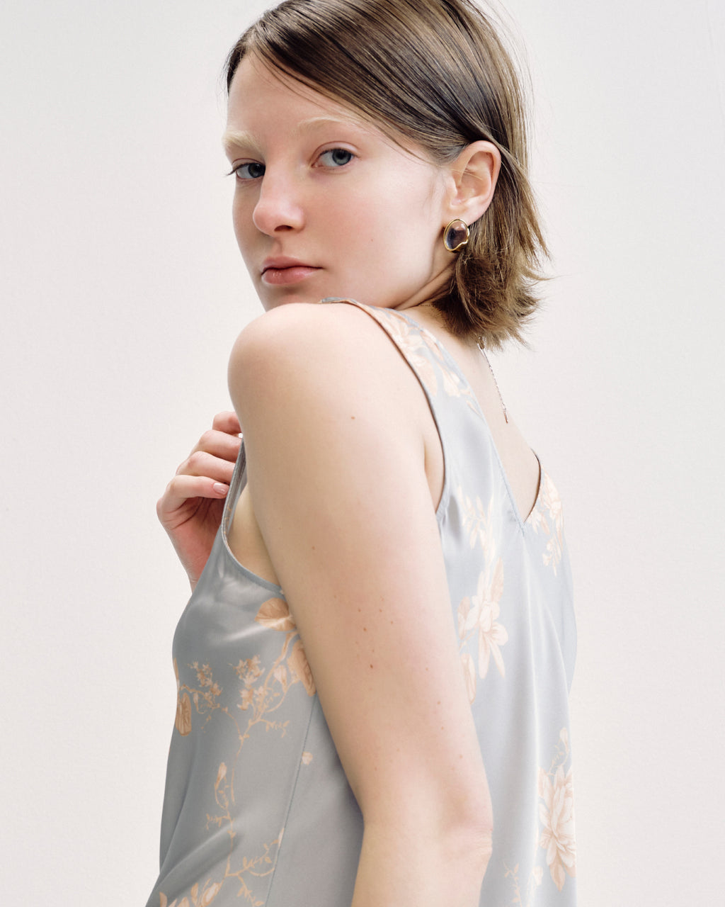 Numbering - Ellipse Glass Earrings #5205 product image 4 | TRAB K-Fashion Australia