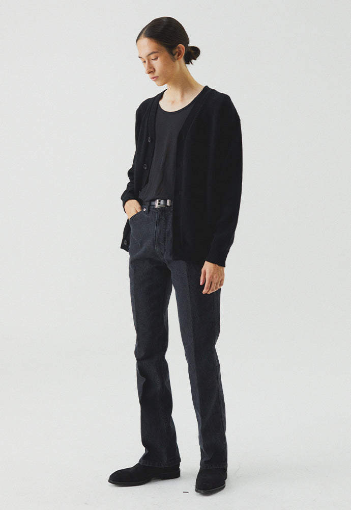 Tonywack - Polar Flash Patchwork Cardigan (Black) product image 4 | TRAB K-Fashion Australia