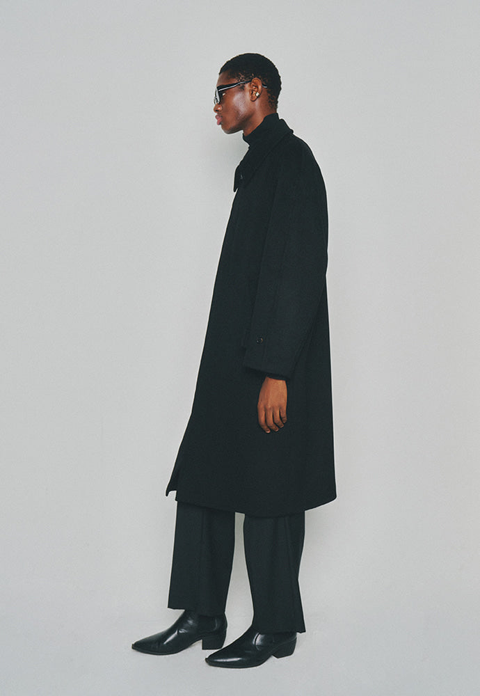 Tonywack - Cashmere Mac Over Coat (Black) product image 2 | TRAB K-Fashion Australia