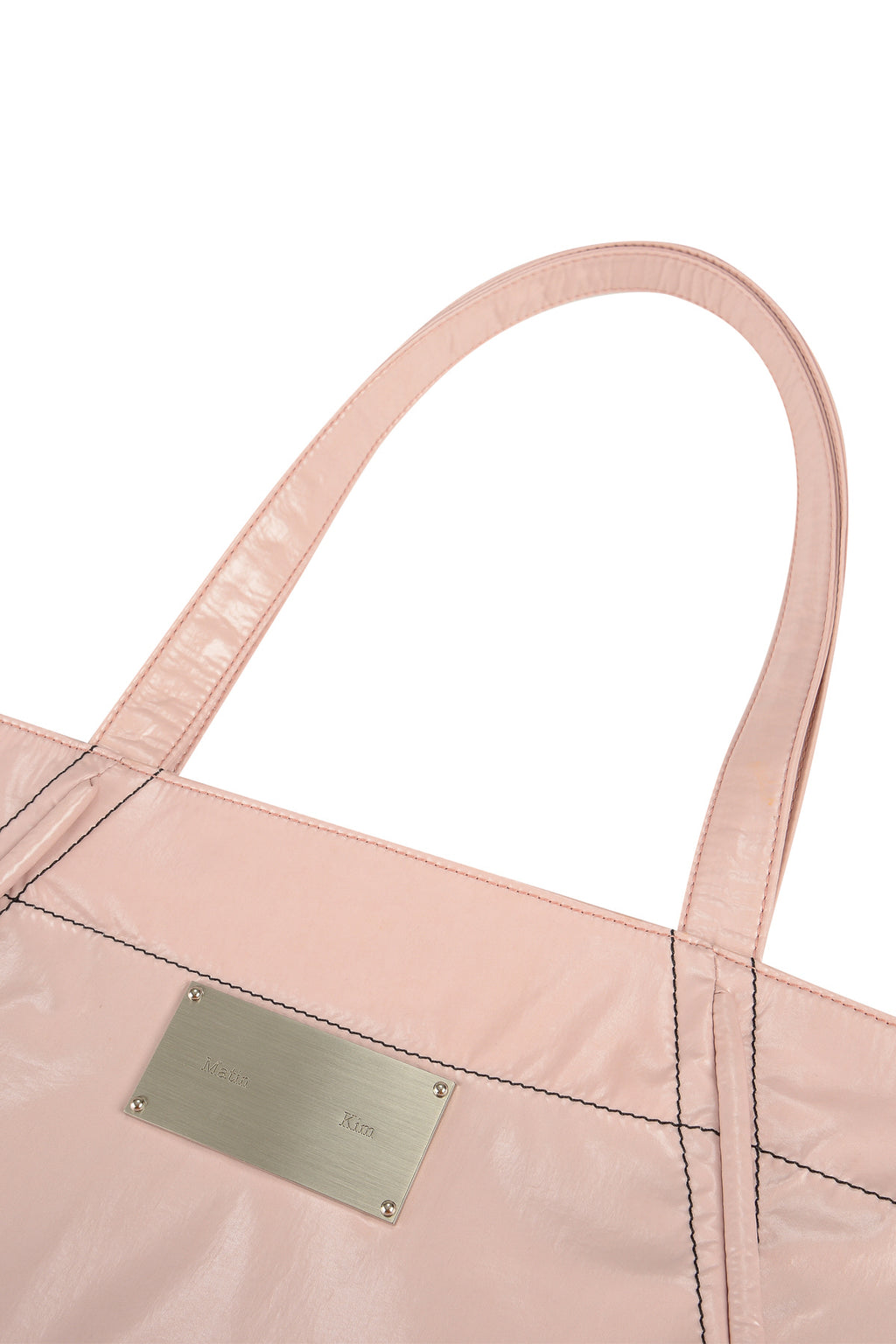 Matin Kim - Big Coating Tote Bag (Pink) product image 3 | TRAB K-Fashion Australia