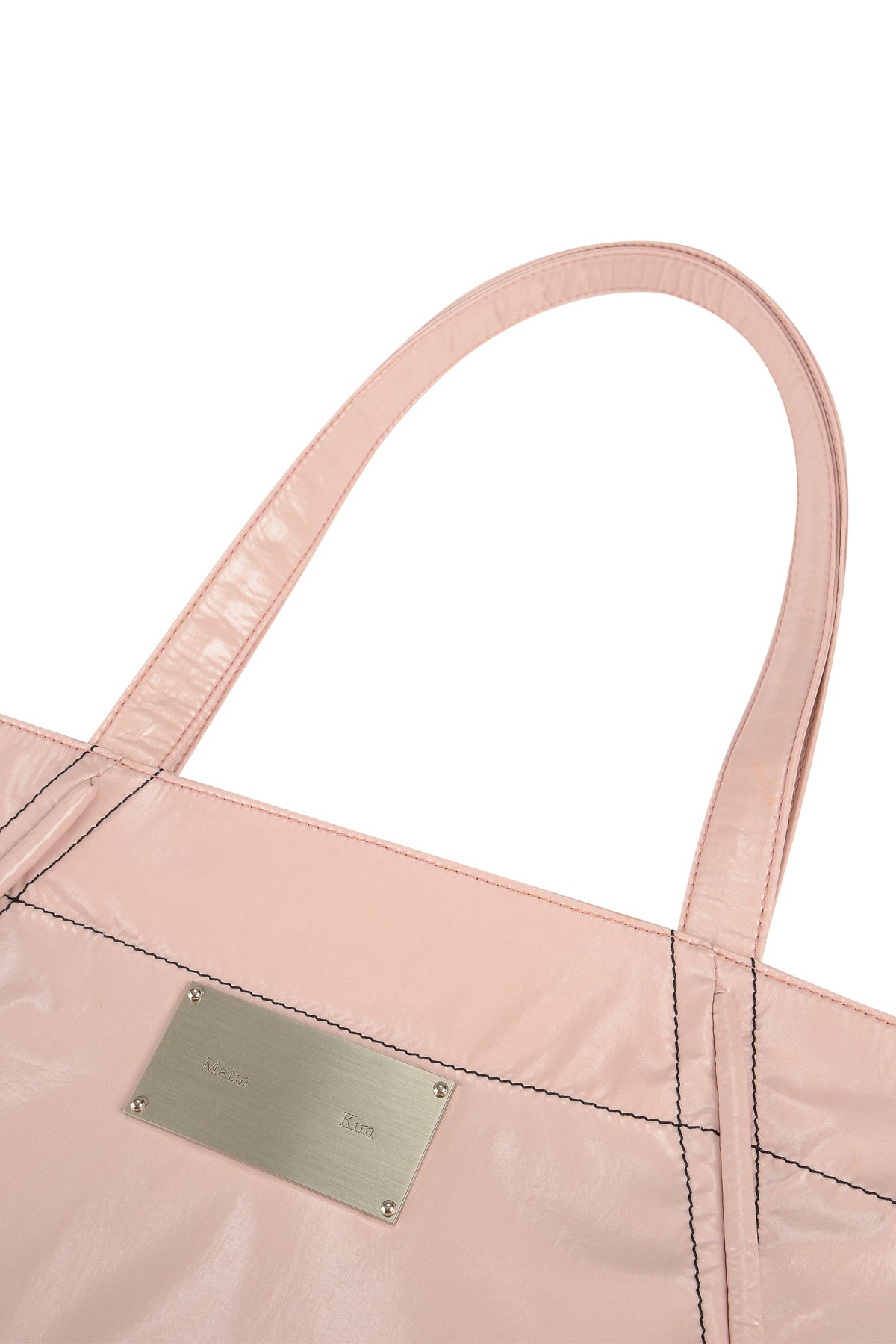 Matin Kim - Big Coating Tote Bag (Pink) product image 3 | TRAB K-Fashion Australia