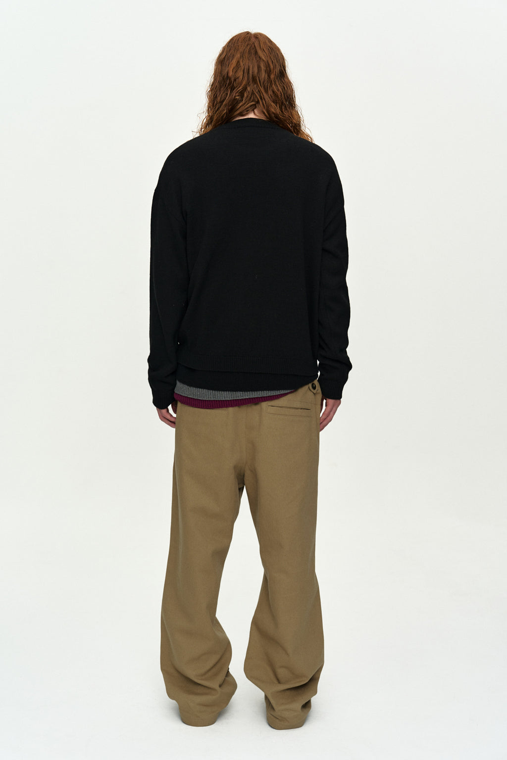Andersson Bell - Boy's Heart Message Crew-Neck Sweater (Black) product image 2 | TRAB K-Fashion Australia
