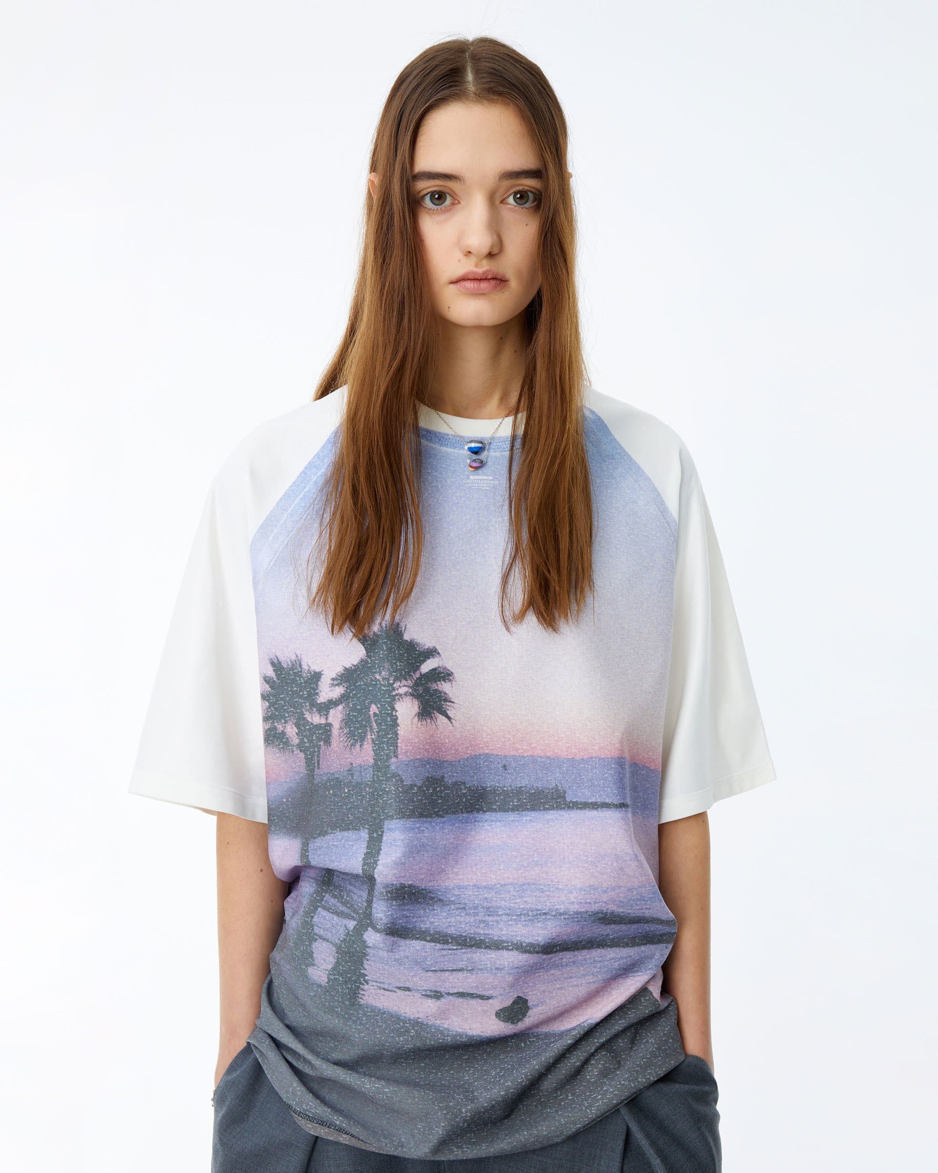 Ader Error - Furi t-shirt (Purple) product image 2 | TRAB K-Fashion Australia