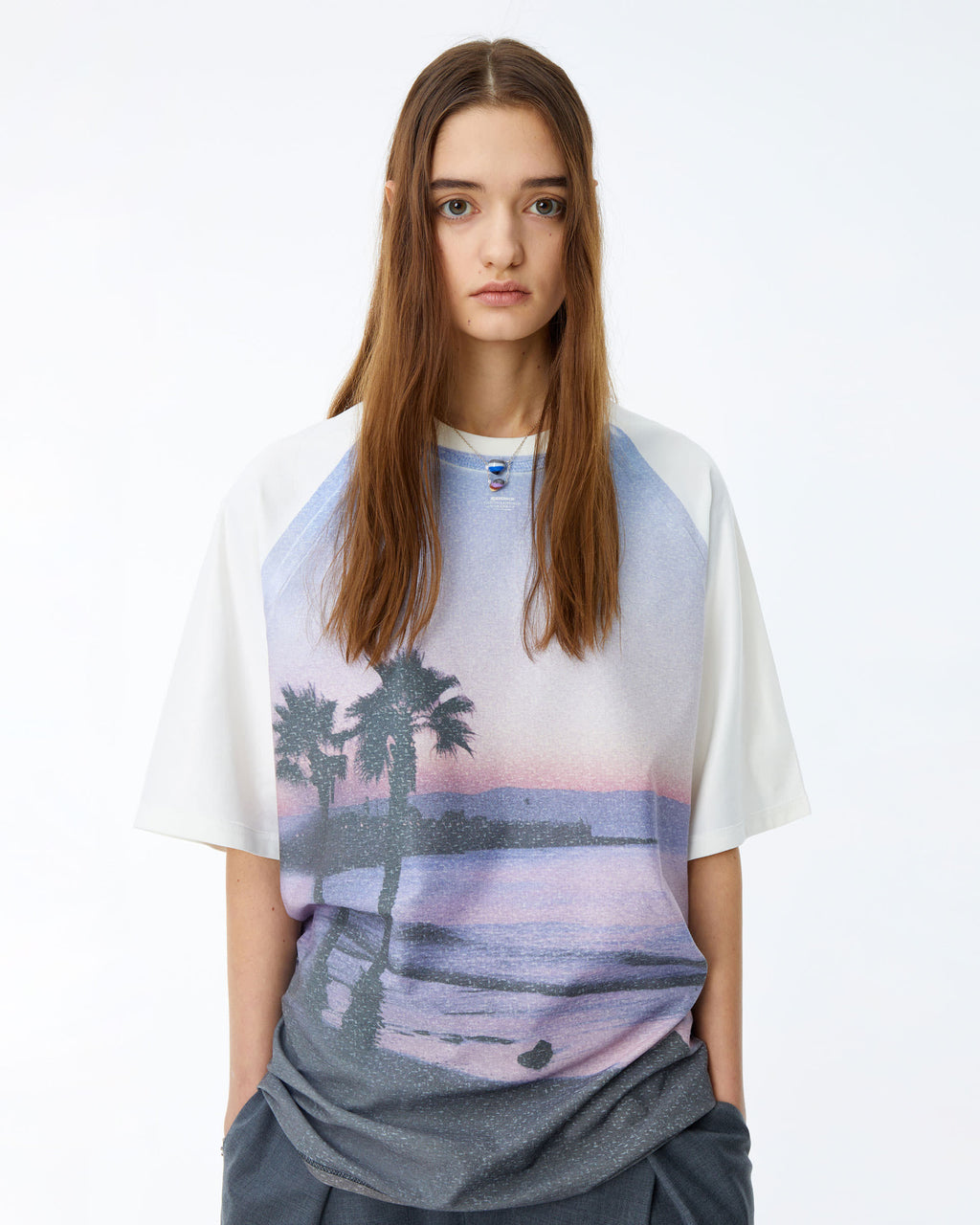 Ader Error - Furi t-shirt (Purple) product image 2 | TRAB K-Fashion Australia