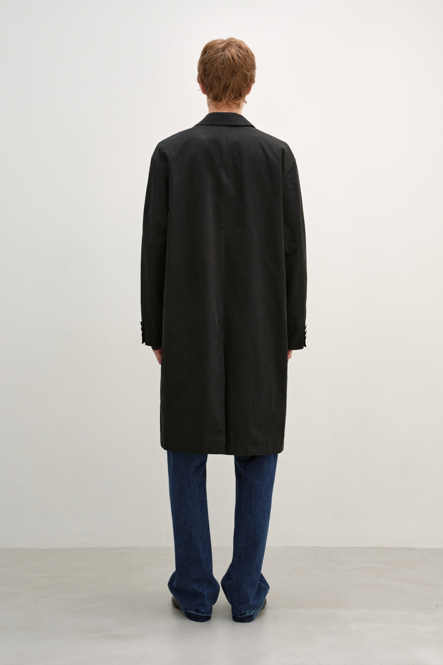 Insilence - Straight Fit Denim Pants (Blue) product image 8 | TRAB K-Fashion Australia