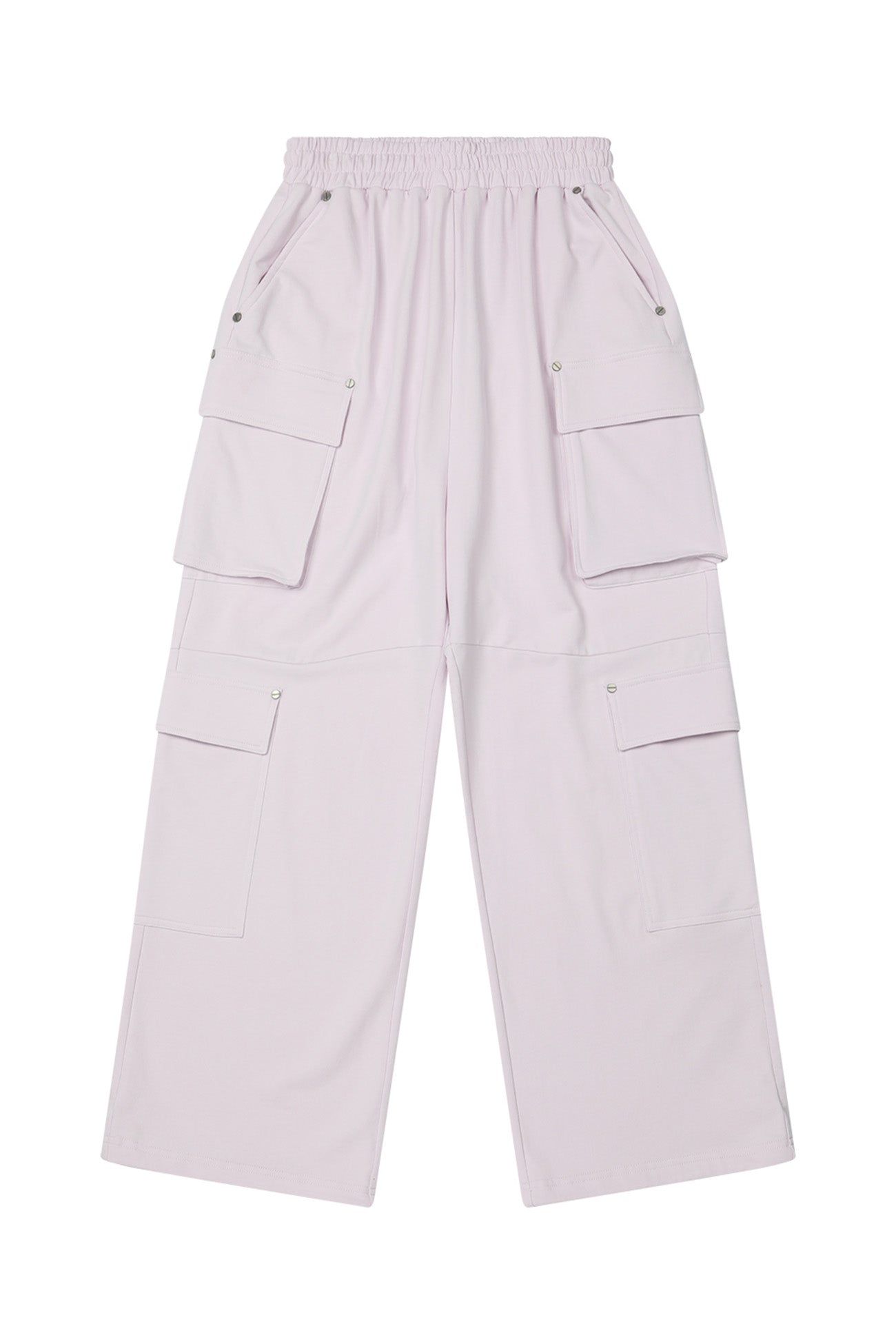 Deinet - Utility Cargo Sweat Pants (Light Pink) product image 10 | TRAB K-Fashion Australia