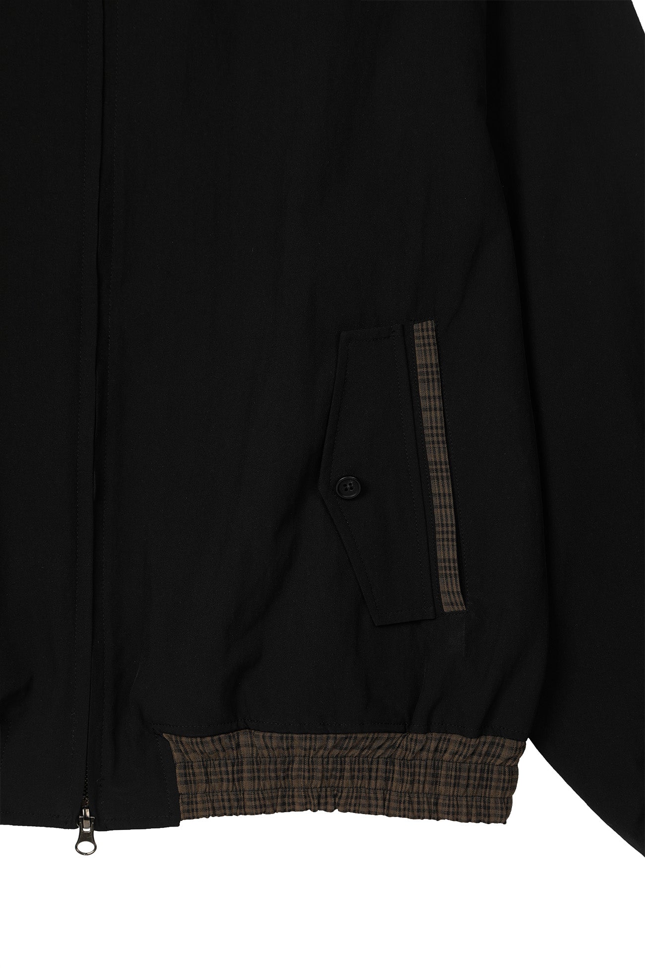 Deinet - Point Check Detail Jacket (Black) product image 13 | TRAB K-Fashion Australia