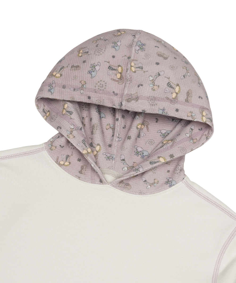Coyseio - Vintage Washed Teji Graphic Hoodie (Cream) product image 12 | TRAB K-Fashion Australia