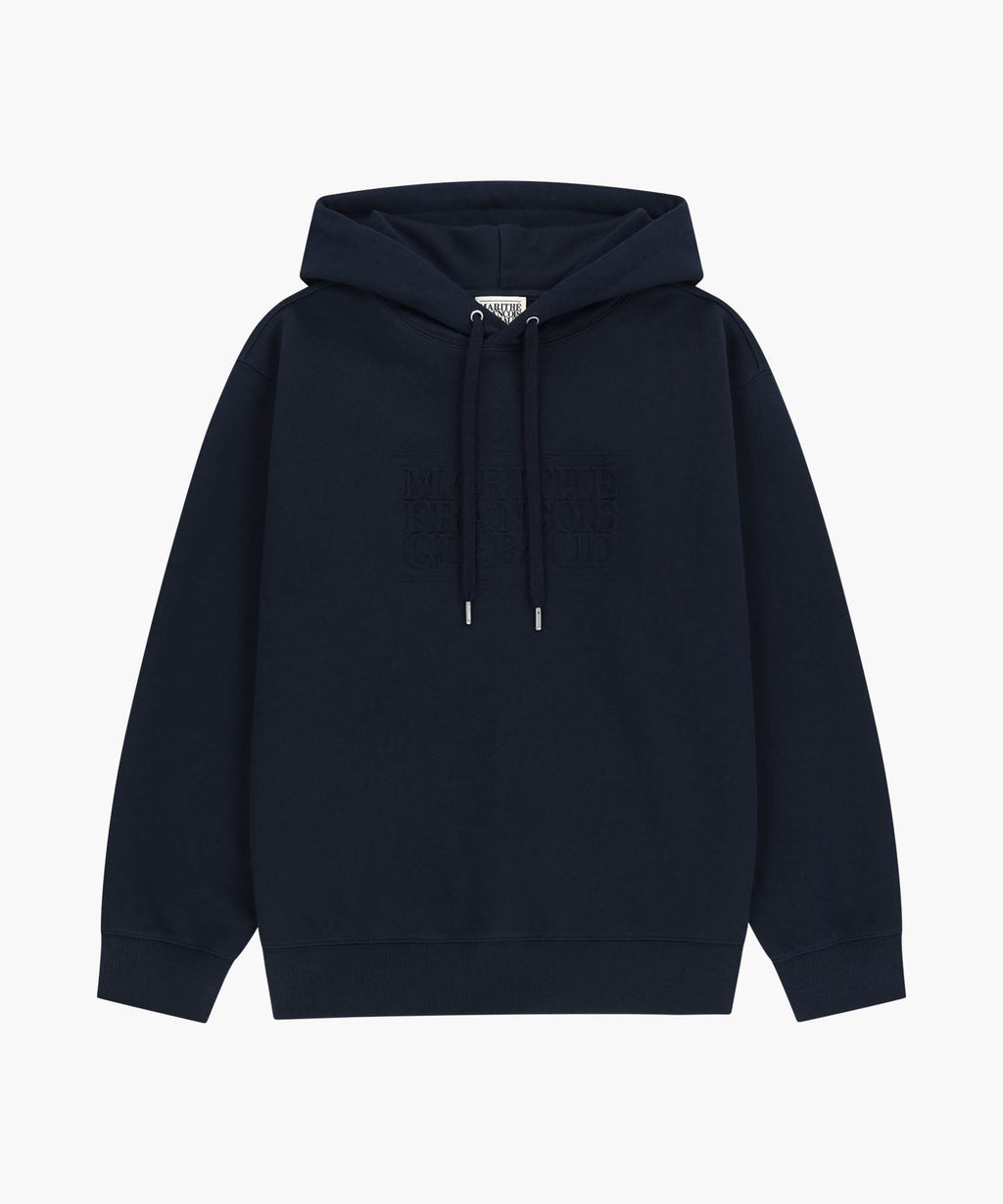 Marithe & Francois Girbaud - Embo Classic Logo Hoodie (Navy) product image 6 | TRAB K-Fashion Australia