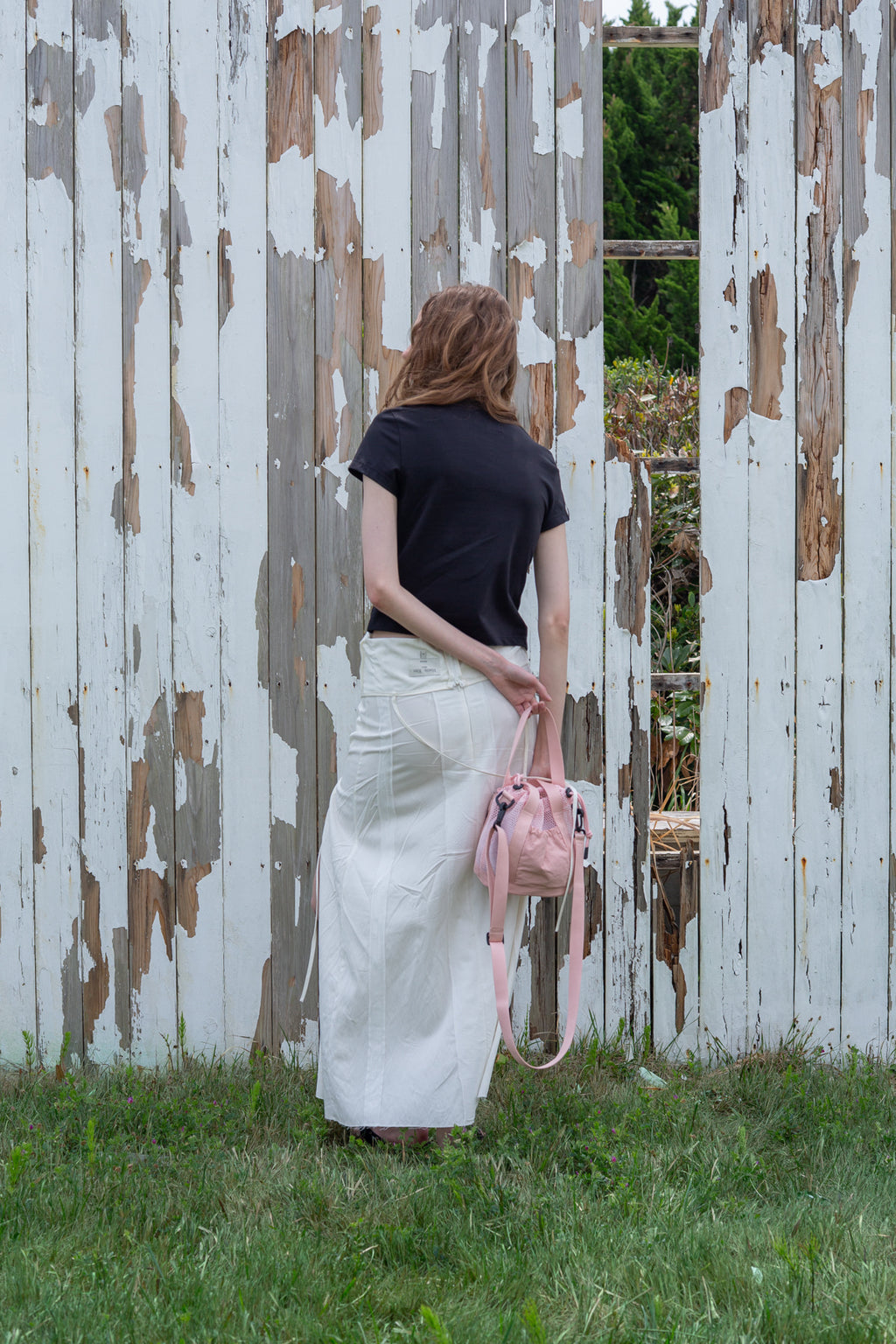 Matin Kim - Slit Button Point Crop Top (Black) product image 10 | TRAB K-Fashion Australia