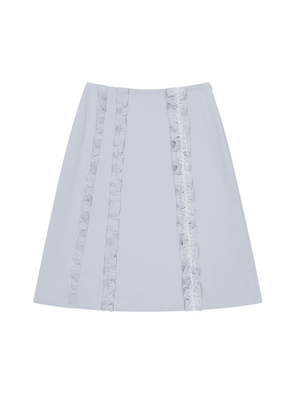 Margarin Fingers - Lace Ruffle Skirt (Sky) product image 2 | TRAB K-Fashion Australia