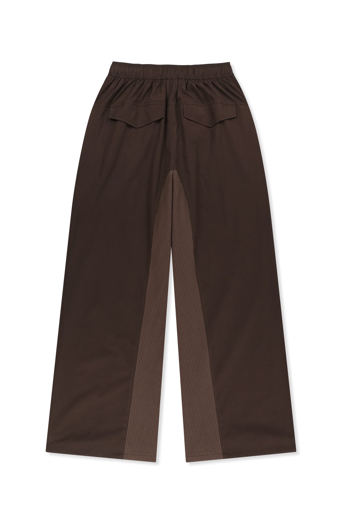 Matin Kim - Waffle Color Block Track Pants (Brown) product image 2 | TRAB K-Fashion Australia