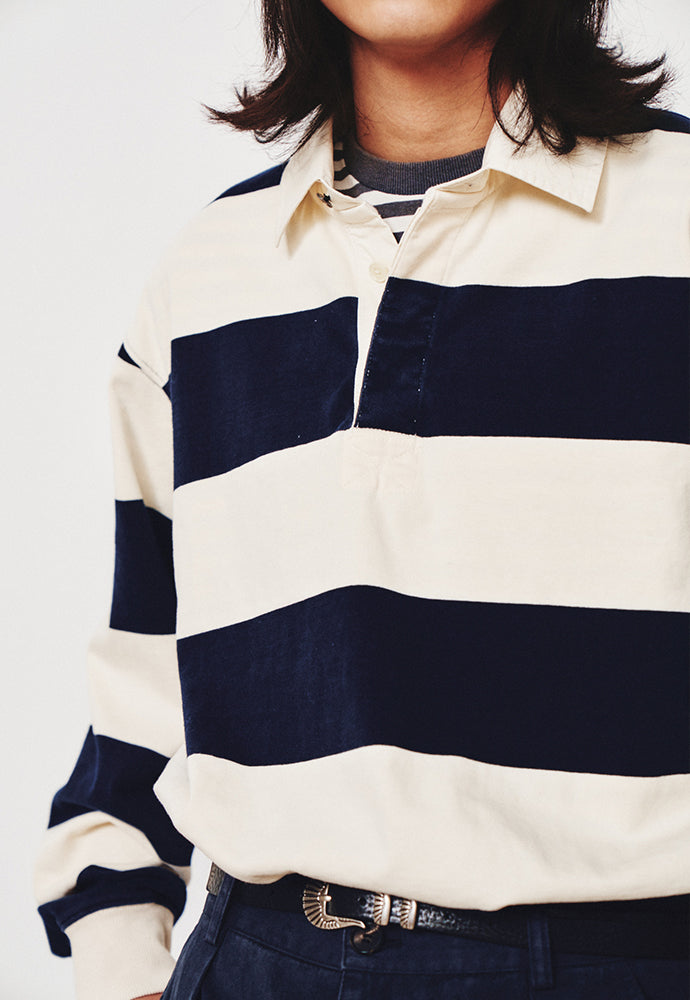 Art if acts - Garment Washed Rugby Tee (Navy) product image 6 | TRAB K-Fashion Australia