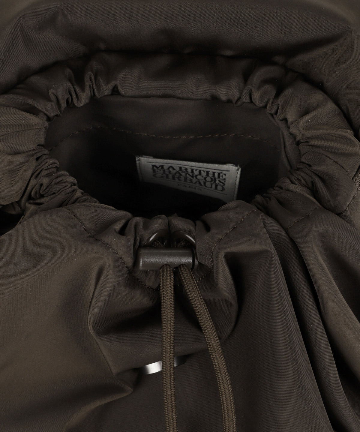 Marithe & Francois Girbaud - Classic Logo Flap Backpack (Brown) product image 6 | TRAB K-Fashion Australia