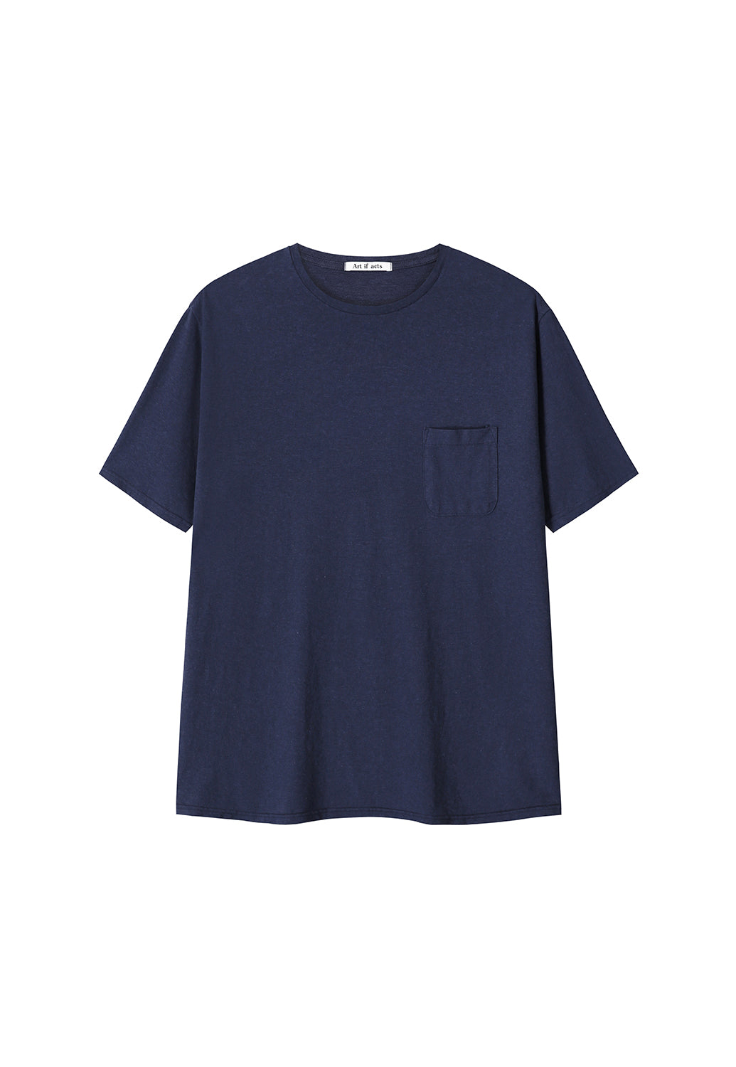 Art if acts - Linen Pocket Tee (Navy) product image 6 | TRAB K-Fashion Australia