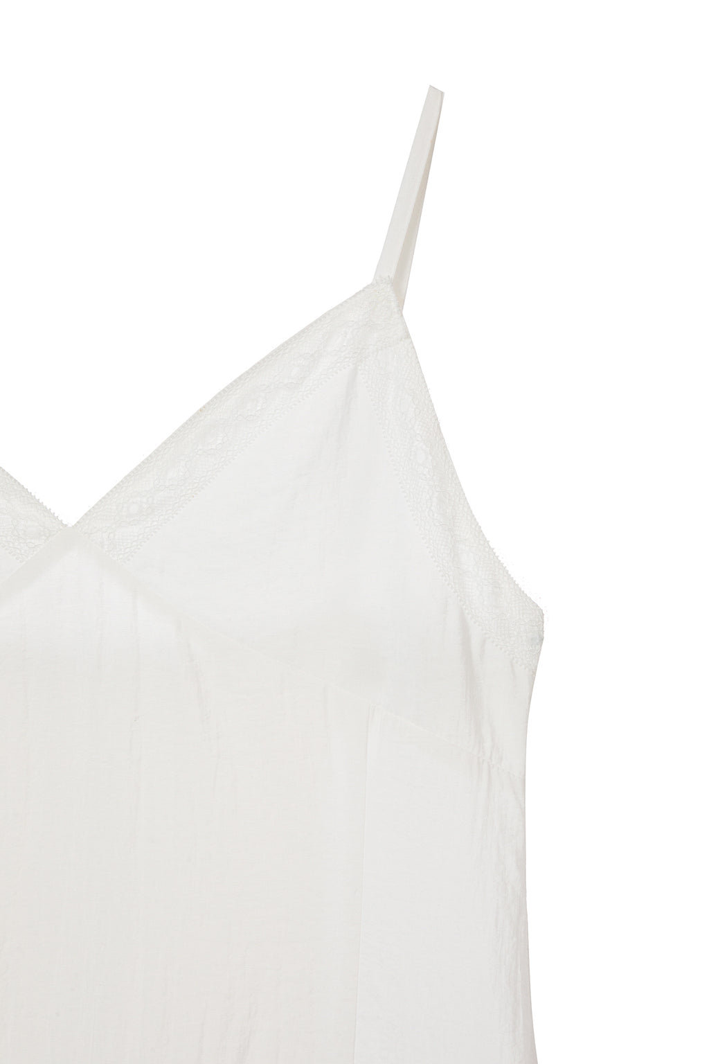 Deinet - Deinet Shirring Sleeveless Dress (White) product image 4 | TRAB K-Fashion Australia