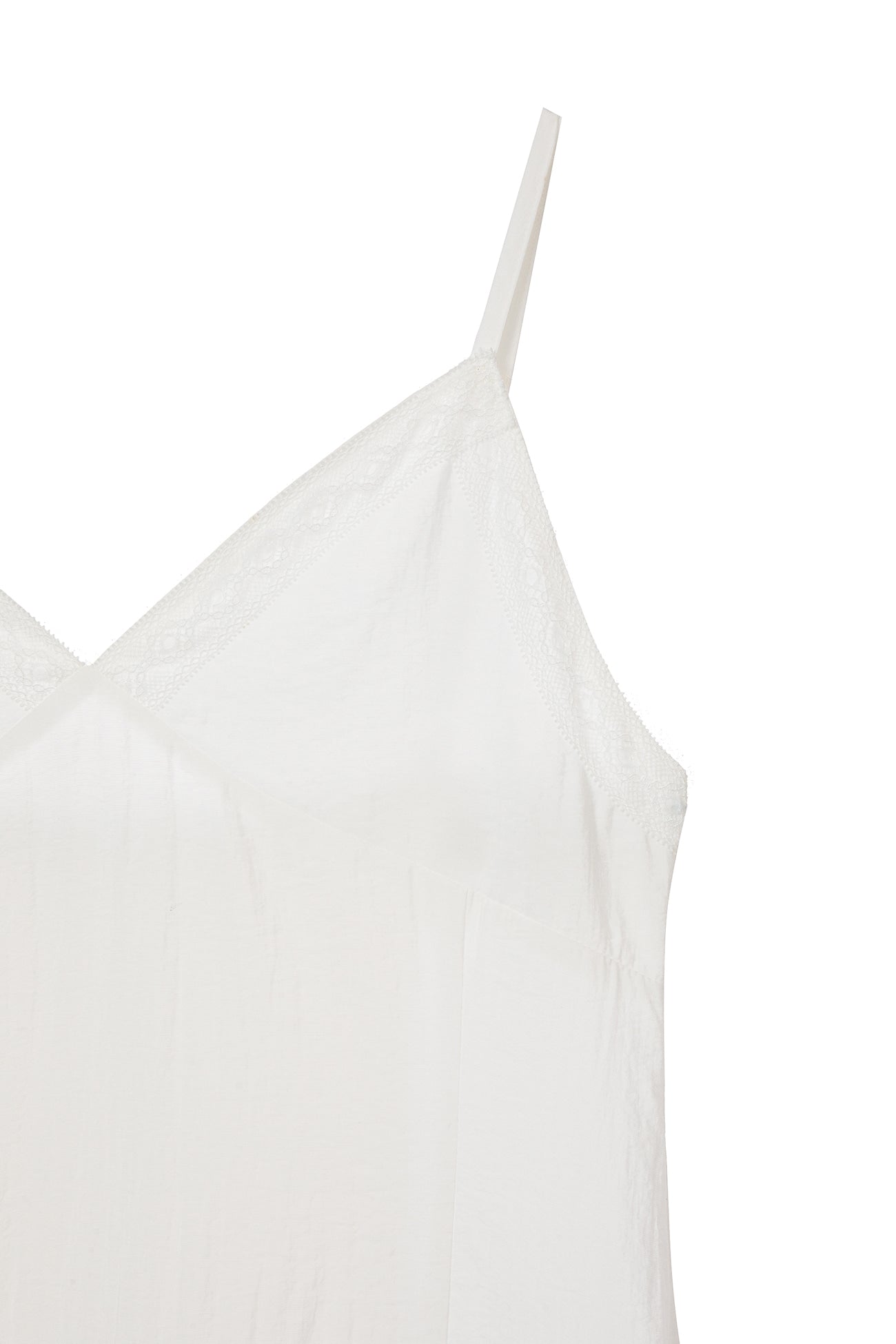 Deinet - Deinet Shirring Sleeveless Dress (White) product image 4 | TRAB K-Fashion Australia