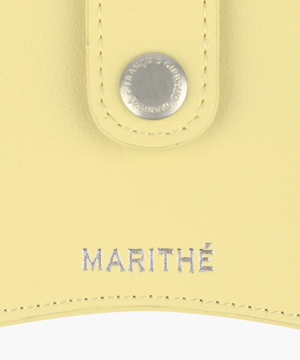 Marithe & Francois Girbaud - Regular Logo Peanut Keyring Wallet (Light Yellow) product image 3 | TRAB K-Fashion Australia