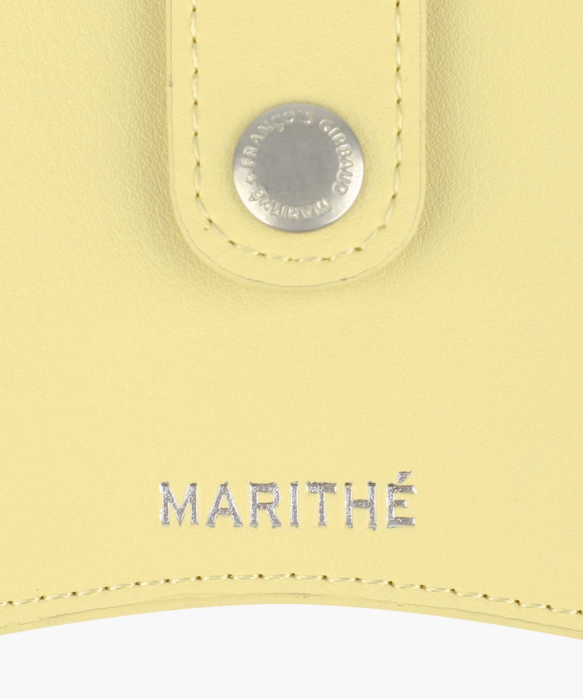 Marithe & Francois Girbaud - Regular Logo Peanut Keyring Wallet (Light Yellow) product image 3 | TRAB K-Fashion Australia