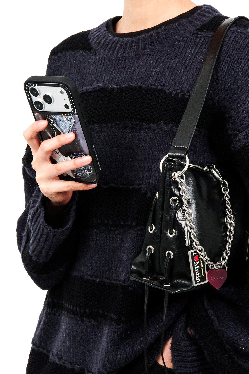 Matin Kim - Matin Kim X Casetify Unboxing Case (Black) product image 13 | TRAB K-Fashion Australia