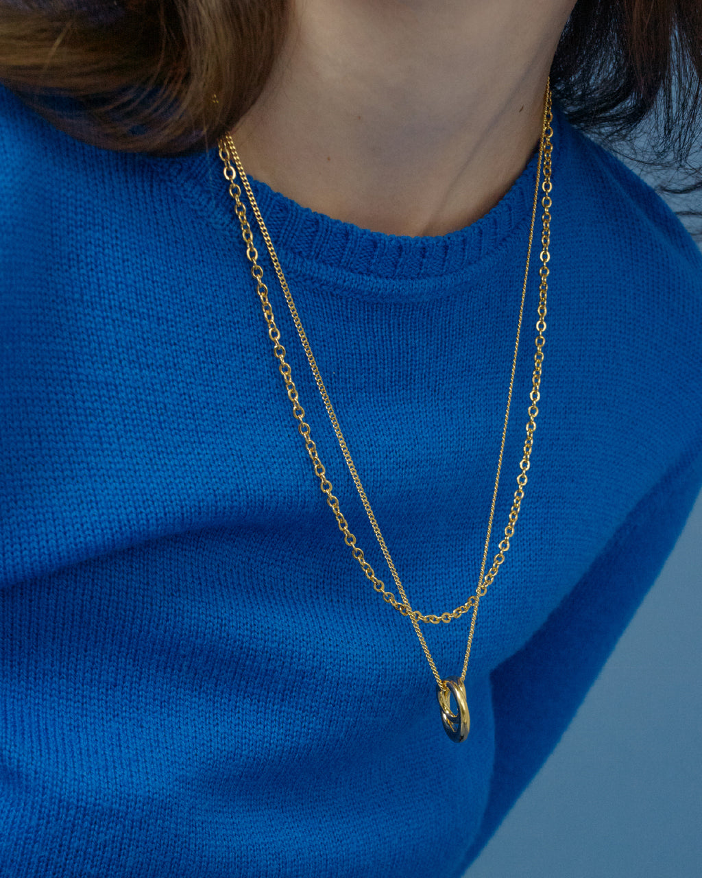 Numbering - Coiled Clasp Chain Necklace #6808 product image 1 | TRAB K-Fashion Australia