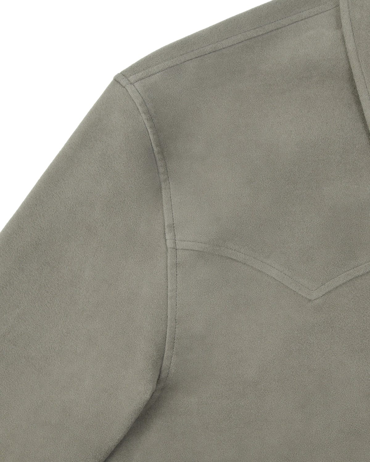 Brownyard - Moleskin Western Jacket (Olive Grey) product image 7 | TRAB K-Fashion Australia