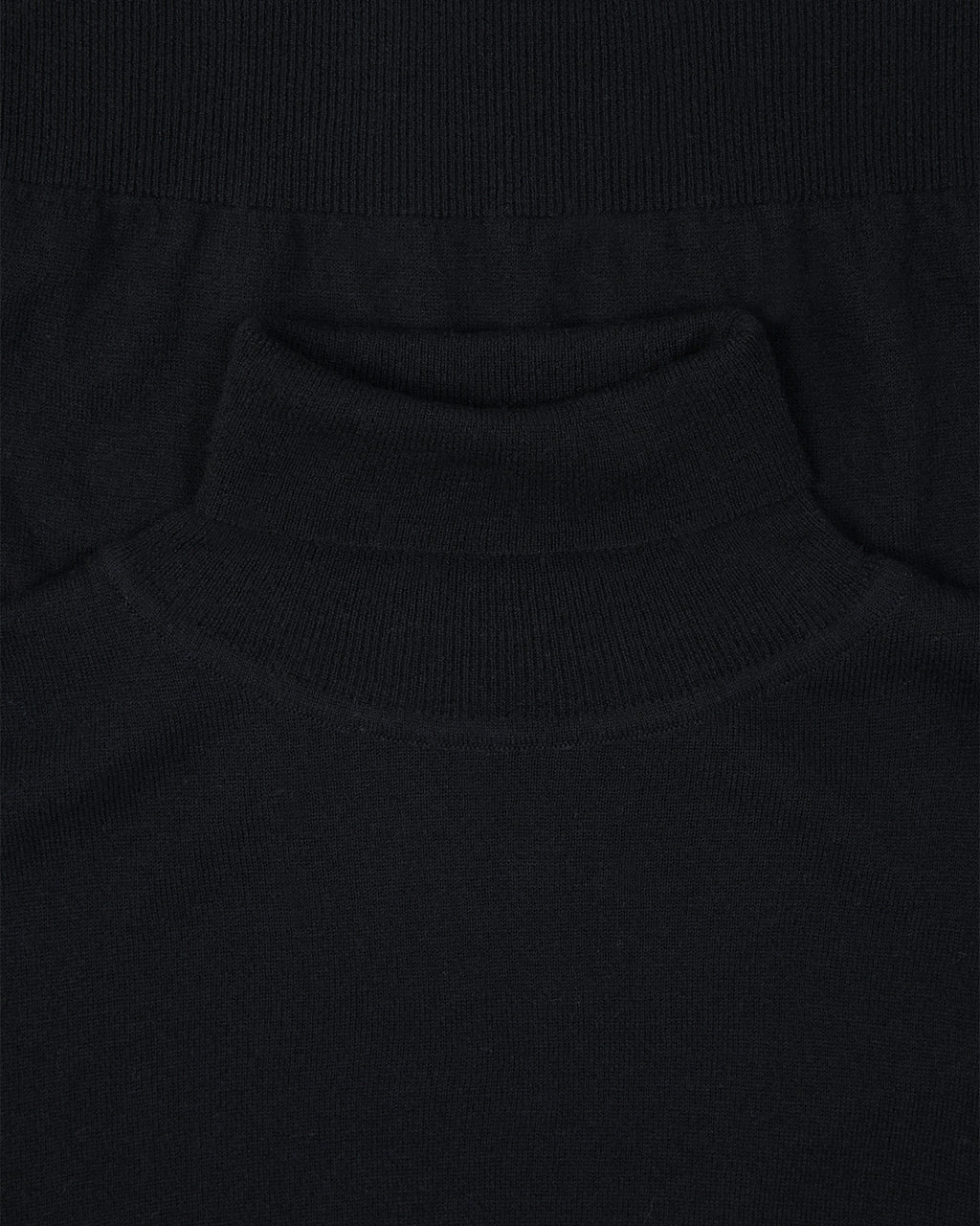 Brownyard - Merino Wool Turtle Neck Knit (Black) product image 7 | TRAB K-Fashion Australia
