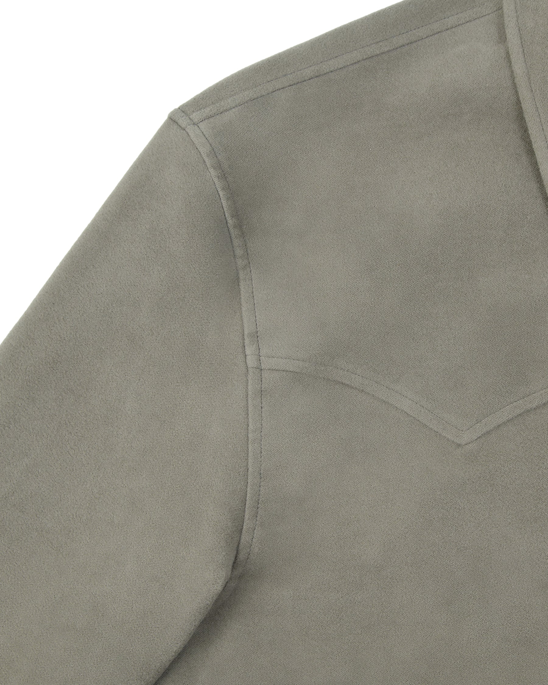 Brownyard - Moleskin Western Jacket (Olive Grey) product image 7 | TRAB K-Fashion Australia