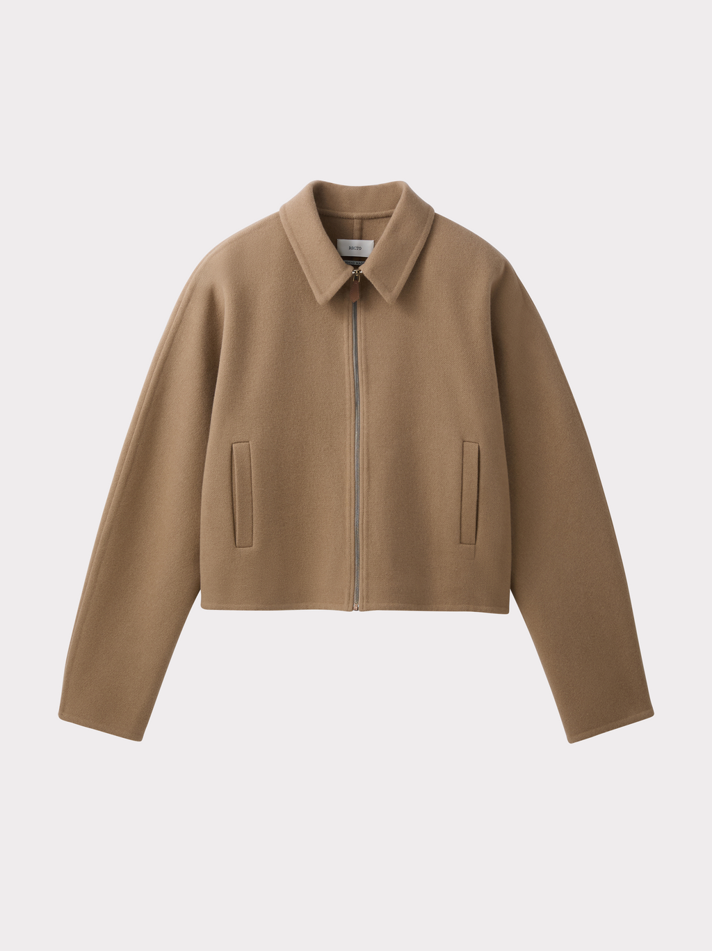 Recto - Handmade Wool Zip Jumper (Camel) product image 5 | TRAB K-Fashion Australia